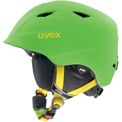 Uvex Airwing 2 Pro Dziecięcy kask narciarski snowboard zielony