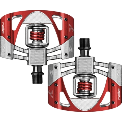 Pedały rowerowe Crank Brothers Mallet 3 czerwone
