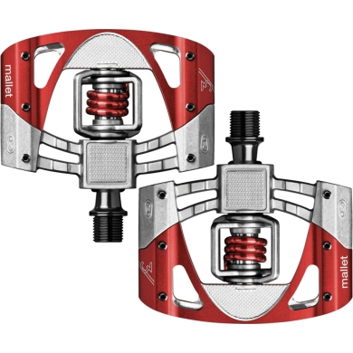 Pedały rowerowe Crank Brothers Mallet 3 czerwone