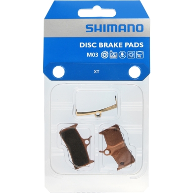 Okładziny hamulcowe Shimano M03 metaliczne (Deore XT)