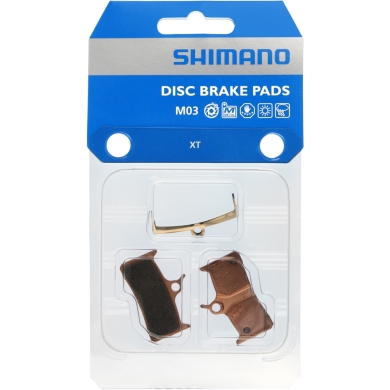 Shimano M03 Klocki hamulcowe metaliczne Deore XT