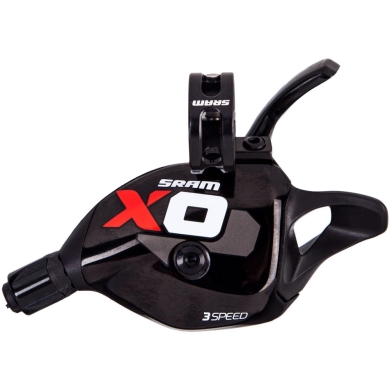 SRAM X0 Trigger Manetka dźwignia przerzutki 2rz. lewa czerwona