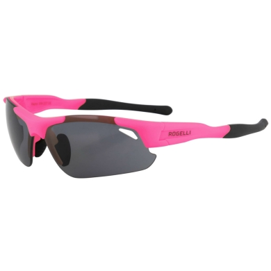Okulary rowerowe Rogelli Raptor różowe + 3 pary soczewek