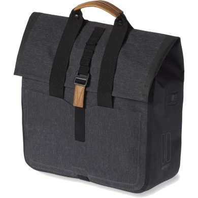 Torba na bagażnik Basil Urban Dry Shopper Hook On Charcoal