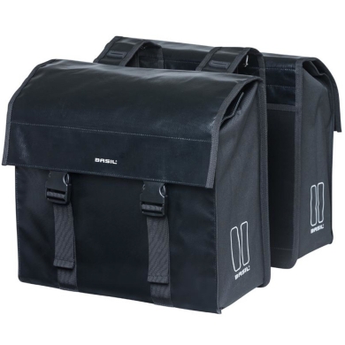 Sakwy Basil Urban Load Double Bag czarne