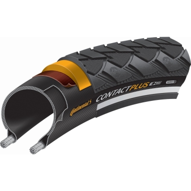 Continental Contact Plus 24" x 1.75 SafetyPlus Opona rowerowa Reflex E-bike