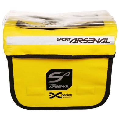 Sport Arsenal Expedice 310 Wodoszczelna torba na kierownicę, mocowana na zatrzask żółta
