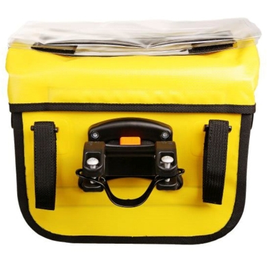 Sport Arsenal Expedice 310 Wodoszczelna torba na kierownicę, mocowana na zatrzask żółta