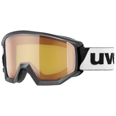Gogle narciarskie Uvex Athletic LGL czarno-brązowe