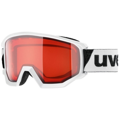 Gogle narciarskie Uvex Athletic LGL biało-czerwone