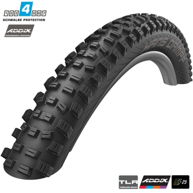 Schwalbe Hans Dampf 29 Addix TL-R Opona rowerowa  zwijana