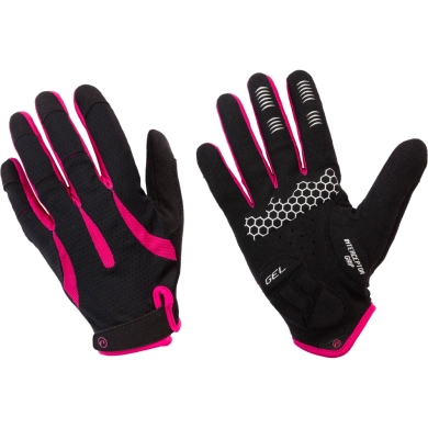 Rękawiczki damskie Accent Airy czarno-różowe