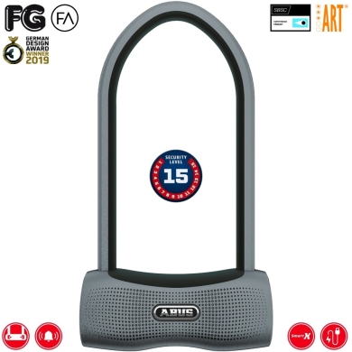 Zapięcie U-lock Abus 770A SmartX szaro-czarne