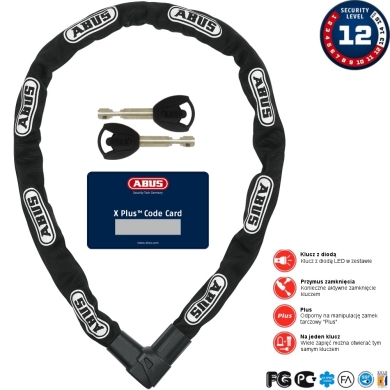 Łańcuch Abus CityChain 1010 czarny