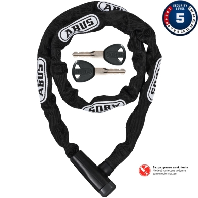 Łańcuch Abus Steel O Chain 5805K czarny