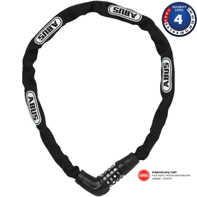 Łańcuch Abus Steel O Chain 5805C czarny