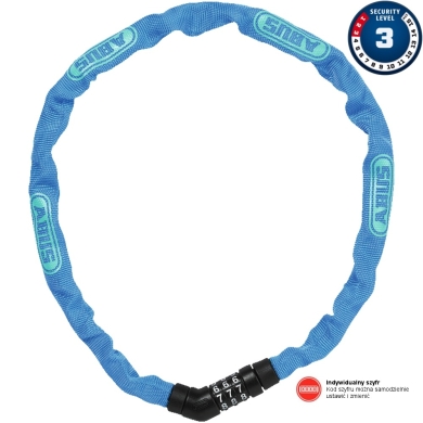 Łańcuch Abus Steel-O-Chain 4804C niebieski
