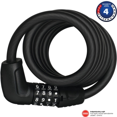Zapięcie Abus Tresor 6512C czarne