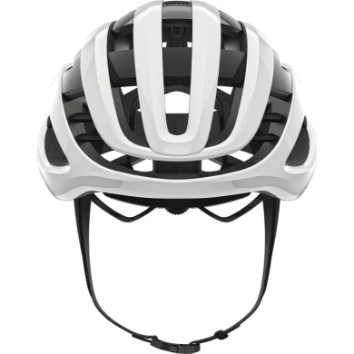 Kask rowerowy Abus AirBreaker biało-czarny