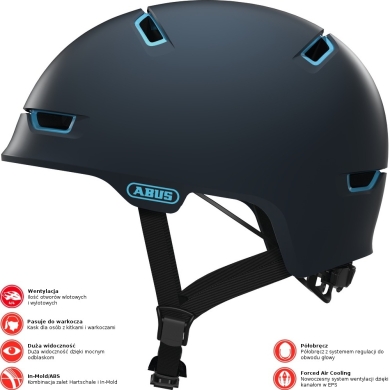 Kask rowerowy Abus Scraper 3.0 ACE granatowy