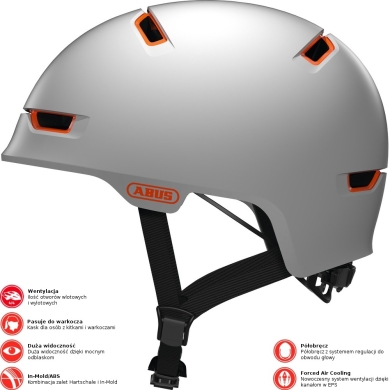 Kask rowerowy Abus Scraper 3.0 ACE biały