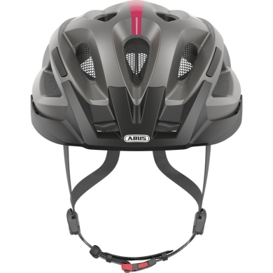 Kask rowerowy Abus Aduro 2.0 szaro-różowy