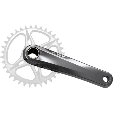 Mechanizm korbowy Shimano XTR FC-M9100-1 (bez tarczy)