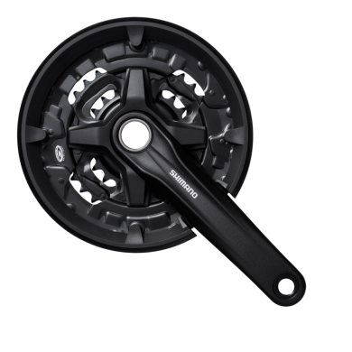 Mechanizm korbowy Shimano Altus FC-MT210 (z osłoną łańcucha)