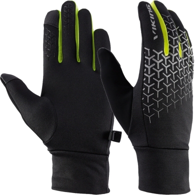 Rękawiczki Viking Orton czarno-zielone