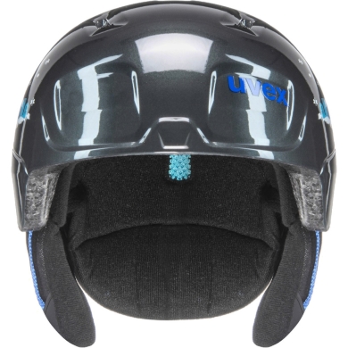 Kask narciarski Uvex Manic czarno-niebieski
