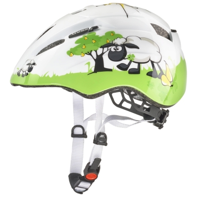 Kask rowerowy Uvex Kid 2 biało-zielony