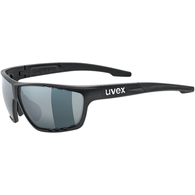 Okulary rowerowe Uvex Sportstyle 706 CV czarno-szare