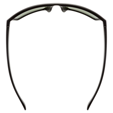 Okulary Uvex LGL 29 czarno-zielone
