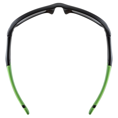 Okulary rowerowe dziecięce Uvex Sportstyle 507 czarno-zielone
