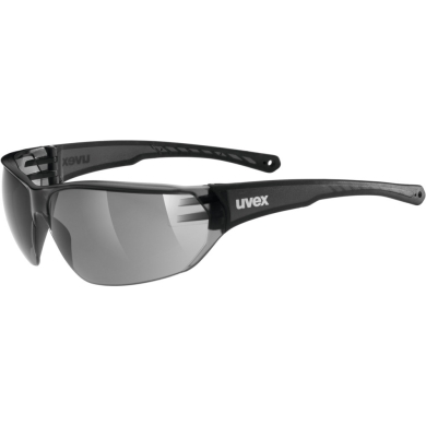 Okulary rowerowe Uvex Sportstyle 204 czarno-szare