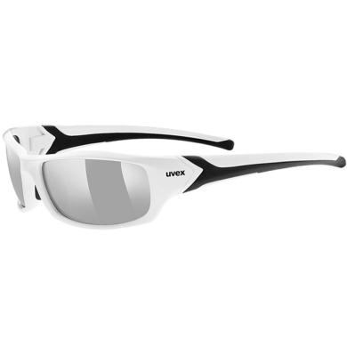 Okulary rowerowe Uvex Sportstyle 211 biało-czarne