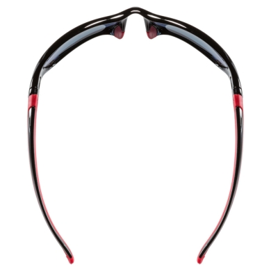 Okulary rowerowe Uvex Sportstyle 211 czarno-czerwone