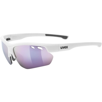 Okulary rowerowe Uvex Sportstyle 115 białe + wymienne szkła