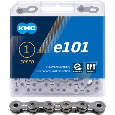 Łańcuch KMC e101 EPT srebrny