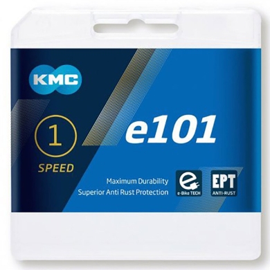 KMC E101 EPT Łańcuch 1 rzędowy 112 ogniw + spinka