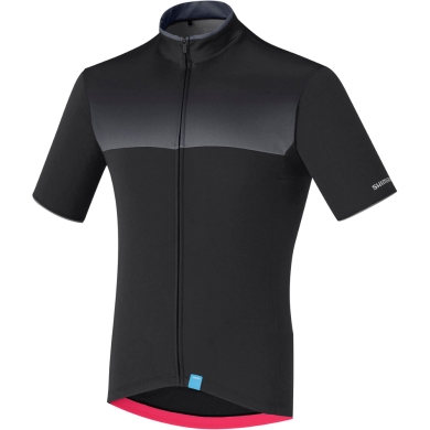 Koszulka rowerowa Shimano Escape Jersey czarna