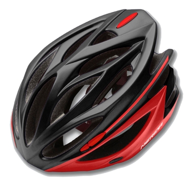 Kask rowerowy Merida Cosmo czarno-czerwony