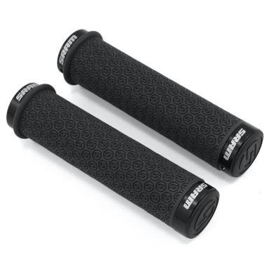 SRAM Locking DH Silicone Grips Chwyty rowerowe kierownicy 130mm czarne