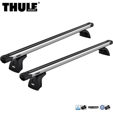 Bagażnik Dachowy Thule SlideBar Evo Opel Zafira 5-dr MPV Tourer 2012- fabryczne punkty srebrny