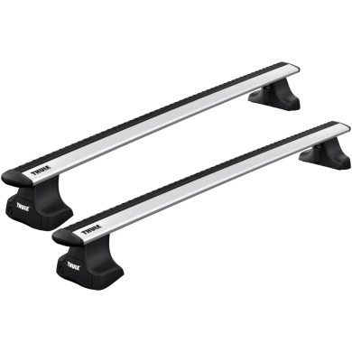 Bagażnik Dachowy Thule WingBar Evo Skoda Fabia 5-dr Hatchback Mk. III 2015- dach normalny srebrny