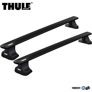 Bagażnik Dachowy Thule WingBar Evo Skoda Fabia 5-dr Hatchback Mk. III 2015- dach normalny czarny