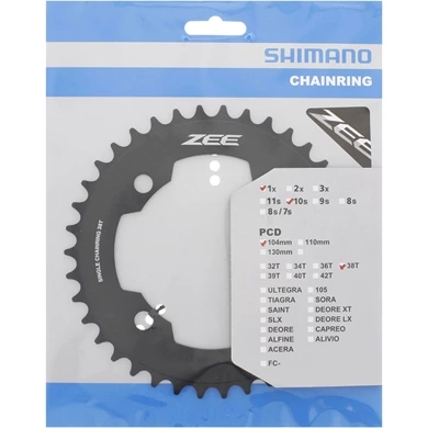 Tarcza mechanizmu korbowego Shimano Zee FC-M640