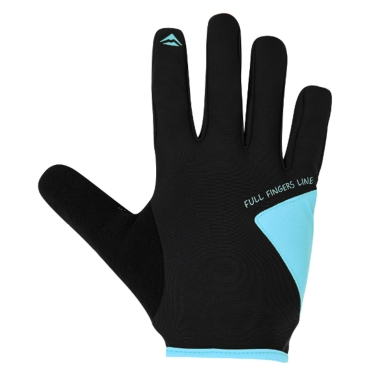 Merida Full Finger Line Rękawiczki rowerowe z palcami Black-Turquoise