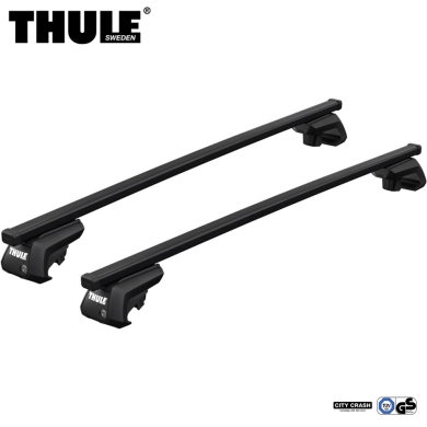 Bagażnik Dachowy Thule SquareBar Evo RX 350/450 5-dr SUV MK.III 2009-2015 na relingi czarny