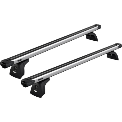 Bagażnik Dachowy Thule SlideBar Evo Kia Ceed 3-dr Hatchback 2012- fabryczne punkty srebrny